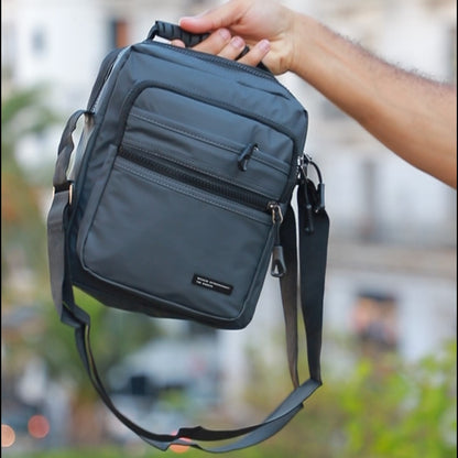 Sacoche Multifonction imperméable a grande capacité avec 6 poche zip