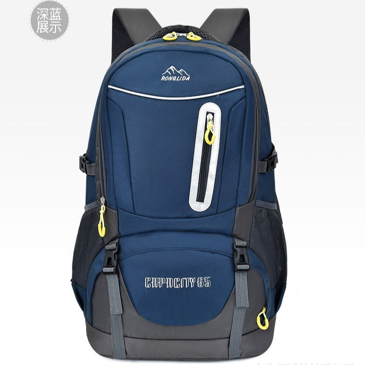 65L grande capacité haute qualité Camping en plein air décontracté sport sac à dos voyage randonnée sac à bandoulière escalade randonnée sac à dos