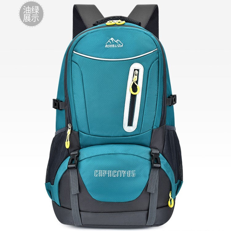 65L grande capacité haute qualité Camping en plein air décontracté sport sac à dos voyage randonnée sac à bandoulière escalade randonnée sac à dos